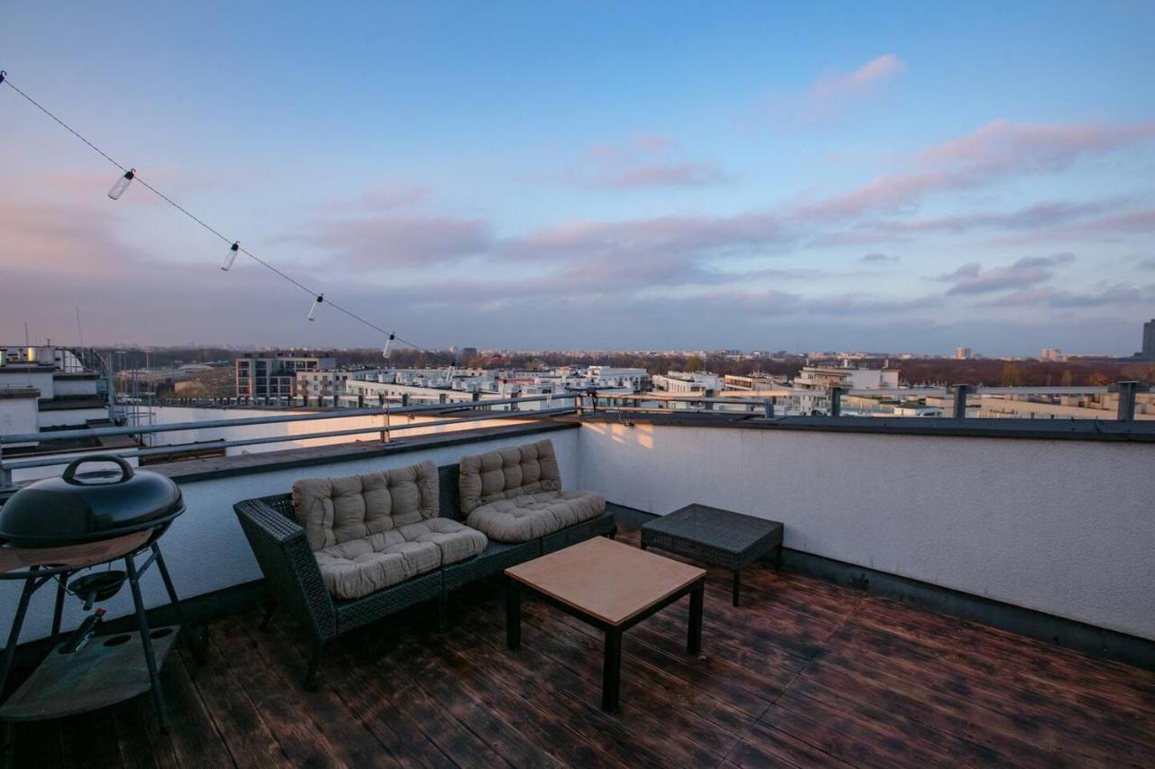 Dwupoziomowy, Rodzinny Apartament. Ochrona, Garaz. Varsóvia Exterior foto
